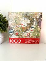 Front of puzzle box showing title, image and piece count