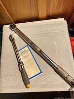 Torque wrench, breaker bar and manual overview