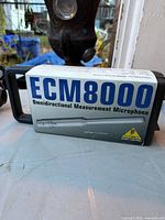 Outer box showing model ECM8000 and branding