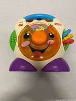 Front view of Fisher-Price steering wheel toy
