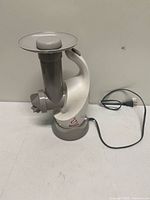 Full view of Dessert Bullet maker with cord