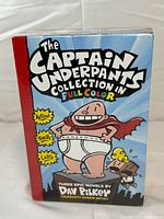 Front of sealed Captain Underpants Collection in Full Color box set