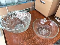 Both bowls side by side on table