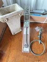 All three items: planter, ring bracket, sealed café rod