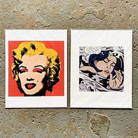 Both art prints side by side showing overall appearance