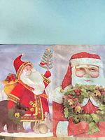 Both flags side by side showing full designs