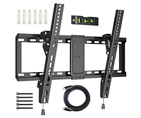 Stock image of BONTEC tilting wall mount and included hardware