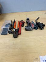 All items laid out for overview