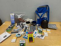 Overview of entire lot on table