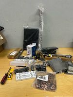 Overview of entire lot on table