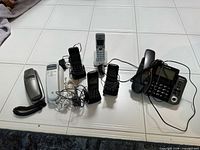 Group view of all phones and accessories
