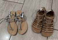 Top view both pairs showing style and color