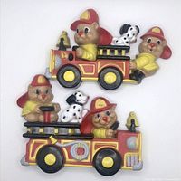 Both wall hangings front view