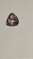 Trillion cut ametrine front view