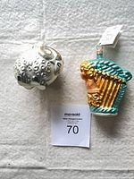 Ram and harp ornaments overview