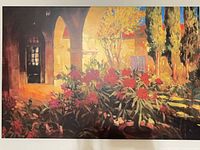 front view of Philip Craig canvas art