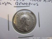 Obverse showing Hadrian bust
