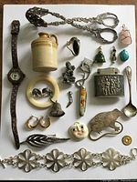 All items overview on white background