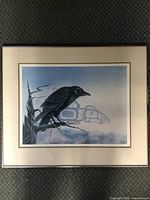 Full view of framed Sue Coleman print