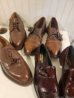 Overview of all three pairs on tabletop