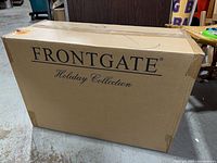 Frontgate Holiday Collection sealed carton front