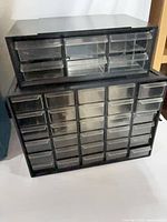 Both cabinets stacked showing drawer layout