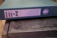 Green ring binder spine labelled "Chile 1853-1994 + B.O.B"