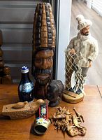 All items grouped on tabletop