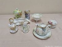 Full group of porcelain pieces