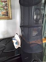 Iron left side and partial hanging organizer