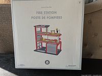 Front view of sealed Pottery Barn Kids Fire Station box