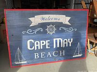 Full view front of sign