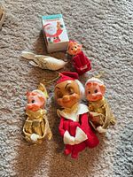 Group shot of all six ornaments