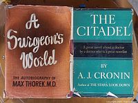 Front dust jackets of both books