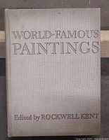 Front cover of the book showing title and cloth binding