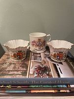 Group view of mug and two beakers