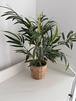 Full view of artificial plant on surface