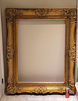 Full view of large gilt frame front
