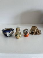 Group shot of four miniatures