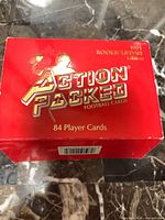 Front of Action Packed 1991 Rookie/Update Edition football card box
