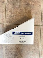Factory-sealed box front showing Uline branding