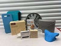 Group shot of all items listed