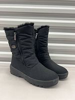 Full view of both boots at angle