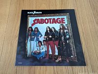 Front sleeve of Sabotage album