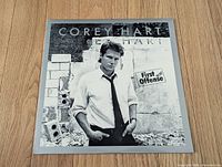 Front cover with artist name and album title