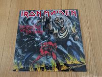 Front jacket artwork of Iron Maiden album