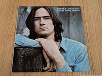 Front album cover showing James Taylor portrait