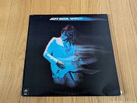 Front sleeve showing Jeff Beck playing guitar