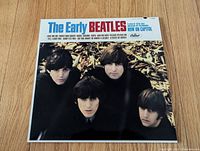 Front cover of The Early Beatles LP