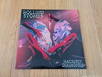 Front cover with prism heart artwork